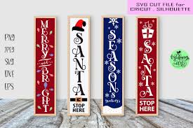 Enjoy free shipping on most stuff, even big stuff. Christmas Porch Sign Svg Bundle Merry And Bright Sign 999338 Cut Files Design Bundles