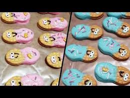 I read that someplace on the internet, but i can't for the life of me remember where since i've been planning these cookies for a long time but was still hung up on the peanut shape. Food Vlog Finger Food Peanut Butter Cookie Gender Reveal Baby Shower Ideas Youtube