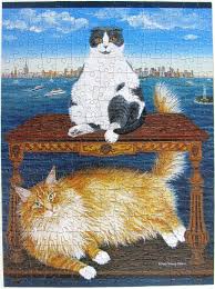Puzzle was tight, clean, and dust free. Pin On Cat Art 2 Whimsical