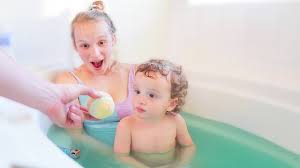 My bath bombs sink to the bottom of the tub. Toddler S Reaction To Bath Bomb Youtube