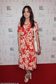 Maybe you would like to learn more about one of these? Jenna Coleman Cuts A Stylish Figure In A Red Floral Dress And Gucci Tights At Rare Beasts Screening Newsfinale