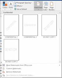 Display the design tab of the ribbon. How To Add A Watermark To Documents In Microsoft Word