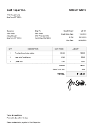 Credit notes are an important part of the invoicing process because they keep your accounting records legal in various situations. Free Credit Note Templates Quickly Create Send As Pdf
