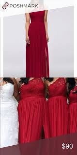 Long One Shoulder Lace Bridesmaid Dress Lace Bridesmaid Dresses Davids Bridal Bridesmaid Dresses Lace Bridesmaids