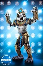 The Masked Singer Reveals White Tiger Costume For Season 3 Plus Hints About Celebrity Under The Mask In 2020 Singer Costumes Singer Tiger Costume