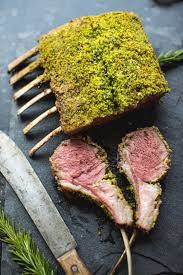 Herb Crusted Rack Of Lamb Recipe Crusted Rack Of Lamb Lamb Rack Recipe Lamb Recipes