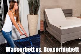 Wasserbett matratze top 10 topsellervergleichetestsratgebererfahrungenonline.was darf ein gutes produkt wie wasserbett matratze kosten? Wasserbett Oder Boxspringbett Kaufen