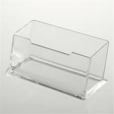 Plastic business card holder clear pocket business card case slim business card wallet portable business name card box for men and women (3) 4.6 out of 5 stars 293. Acrylic Plastic Clear Desktop Business Card Holder Desk Shelf Box Storage Display Stand Aliexpress