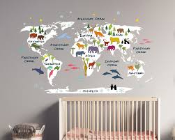 39 Schon Weltkarte Tattoo Wand Wandtattoo Kinderzimmer Junge Wandtattoo Kinderzimmer Wandschablonen Kinderzimmer