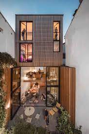 Infill panel walls are not considered to be load bearing, although they are required to resist wind loads applied to. 22 Skinny Houses With A Narrow Footprint And A Broad Impact Archdaily