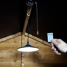 Led Shed Light Solar Powered Bright White Remote Control Pull Cord By Festive Lights Solar Powered Lights Solar Lights Light