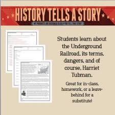 I then plan to designate about seven minutes for each person/team to think about answers to the. Underground Railroad Terms Summary And Harriet Tubman Underground Railroad American History Classroom History Lessons