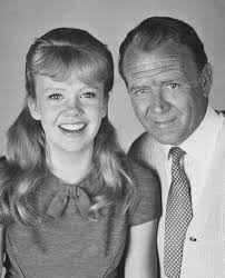 Hayley Mills with father John Mills, 1964