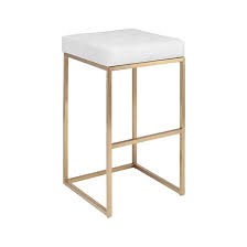 Black And Gold Bar Stools Australia White Brushed Gold Stool Black Rooster Decor With Images Gold Stool Modern Bar Stools Bar Stools