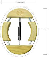 Amazon Com Haibeir Hat Stretcher 4 Way Wooden Hat Stretcher Black For Adults One Size From 7 08 To 9 6 Simple Easy To Use Clothing