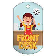 Employers look for specific skills and qualifications when considering a candidate for their front desk. Front Desk Book Cover Schoollife Com