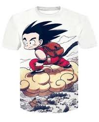 Goku obtains the nimbus from master roshi as compensation for saving turtle.45 it served goku and his sons well throughout dragon ball and dragon ball z, by acting as a way for them to fly around at high speeds without using up any energy. Men S 3d T Shirt Dragon Ball Z Kid Goku Flying Nimbus Dragon Ball Z Merchandise