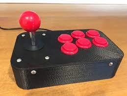Arcade Controller By Elkayem Arcade Controller Arcade Joystick Arcade Game Console