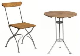 Make sure your chosen set has a table large enough for two people to a. 10 Easy Pieces Outdoor Bistro Table And Chair Sets Gardenista