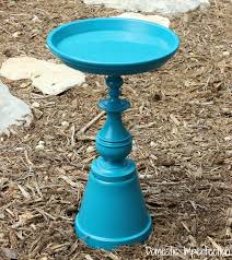 The ground should be level. Make Your Own Birdbath Domestic Imperfection