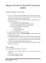 Biaya untuk perekonomian lebih murah. Bab 1 Bangsa Dan Negara Kesatuan Republik Indonesia