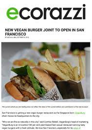 Ecorazzi New Vegan Burger Joint To Open In San Francisco Vegan Burger Restaurant Burger Joints Vegan Burgers