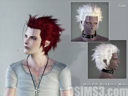 Anime male hair sides drawing. The Sims 3 Hairstyles For Men And Women Free Downloads