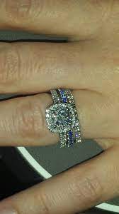 Thin Blue Line Ring Perfect For The Police Wife Engagement Wedding Marriage Blue Wedding Rings Thin Blue Line Ring Police Wedding