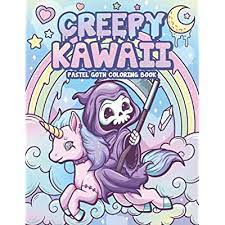 Download Buy Creepy Kawaii Pastel Goth Coloring Book Cute Horror Spooky Gothic Coloring Pages For Adults Pastel Goth Coloring Series Paperback May 13 2021 Online In Vietnam B094t533wj