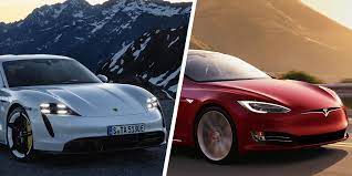 Tesla model s plaid is quicker and has more range than the top of the line lucid air, but lucid might still have an ace up its sleeves. Porsche Taycan Vs Tesla Plaid Drive Electrive Com