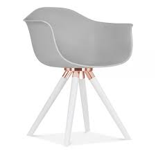 Moda Armchair Cd2 Light Grey Black And White Dining Room Blue Chairs Living Room Stylish Room