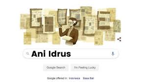 Sd negeri baluwarti tahun pelajaran 2019/2020. Ani Idrus Muncul Di Google Doodle Senin 25 November 2019 Siapakah Dia Halaman All Tribunnews Com
