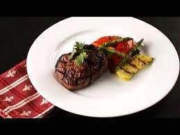 Beef tenderloin tips with brown rice and asparagus. Filet Mignon Plating Tips Youtube