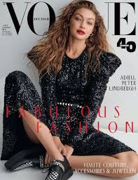 They Tried To Put Me On The Cover Of Vogue Original Gigi Hadid Poses In Michael Kors Resort Looks For Vogue Germany Gigi Vogue Fashion Magazine Cover Vogue Magazine