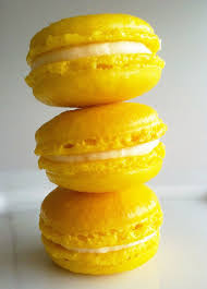 Lemon Macarons Yellow Aesthetic Yellow Color Food