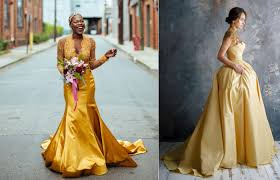 Check spelling or type a new query. Hochzeitskleid In Gelb Mit Goldschimmer Fur Eine Elegante Braut Hochzeitskleid Langes Abendkleid Klassisches Hochzeitskleid