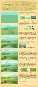 Simple Grassland Tutorial Brush Settings By Peachykat Landscape Painting Tutorial Landscape Drawing Tutorial Digital Painting Tutorials