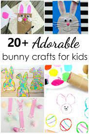 Here's 45 of the best rabbit crafts, activities & tasty treats to fill your easter with bouncy bunny fun! 20 Adorable Bunny Crafts For Kids Fantastic Fun Learning