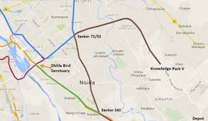 Centrally located , very close to noida city centre, bus stop , all leading banks and. Okhla Bird Sanctuary Noida Sec 142 Noida Sec 71 51 Knowledge Park V Metro Lines Approved The Metro Rail Guy