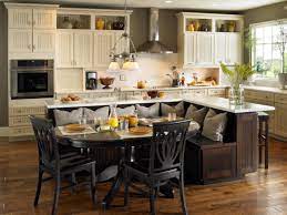 There are many options to consider when deciding on the right kitchen island for you. Kitchen Island Table Ideas And Options Hgtv Pictures Kitchen Idea Kitchen Island Built In Seating Kitchen Island Designs With Seating Kitchen Island Design