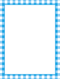 Gingham Borders Note Writing Paper Page Borders Borders And Frames