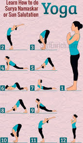 Sun Salutation Yoga For Beginners 30 Day Yoga Challenge 30 Day Yoga Surya Namaskar