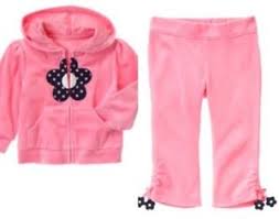 Details About Gymboree Miss Mouse 12 18 Mo Pink Velour Flower Zip Up Pant Set Sweatsuit 2011