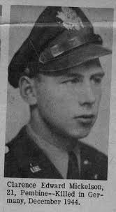 1Lt Clarence E Mickelson (1922-1944)