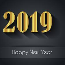 New Year 2019 Black Gold Image Screensaver Wallpaper Happy New Year Photo Happy New Year 2019 Happy New Year