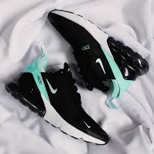 Nike Air Max 270 Schwarz Und Turkis 2018 Schwarz Turkis Nike Air Shoes Nike Shoes Women Nike Shoes Air Max