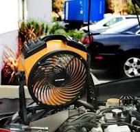 XPOWER FC-100 1100 CFM 4 Speed Portable Multipurpose 11" Pro Whole Room Air  Circulator Utility Fan