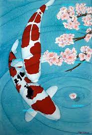 koi art koi watercolor koi painting cody turtle koi art koi painting koi watercolor