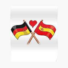 „ich glaube, es ist kompatibel, katalane und. Ich Liebe Frankreich Deutschland Flagge Herz Fahne Poster Von Teeseeds Redbubble