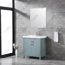 32 inch bathroom vanity without top. China 32 Inch Light Grey Floor Mounted Bathroom Cabinet Vanity Sets China Bathroom Furniture Floor Mounted Vanity Combo